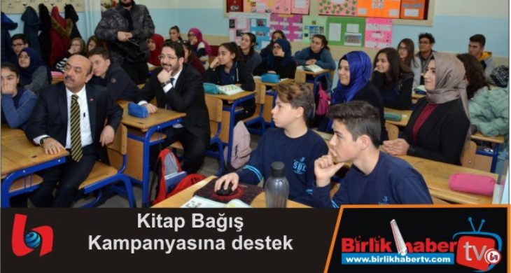 Kitap Bağış Kampanyasına destek