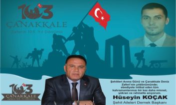 Koçak’tan 18 Mart Şehitleri Anma Günü ve Çanakkale Zaferi Mesajı