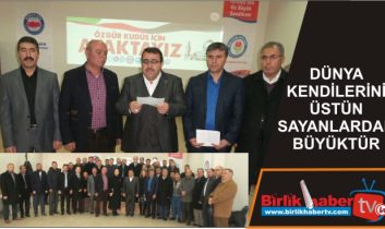 Kudüs Savaşın Değil Barışın Şehridir