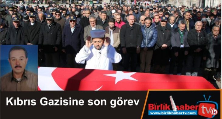 Kıbrıs Gazisine son görev