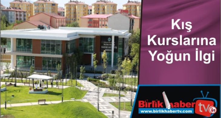 Kış Kurslarına Yoğun İlgi