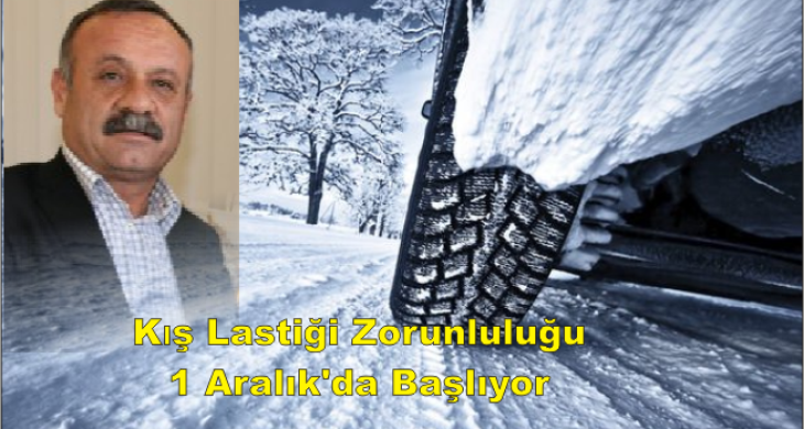 Kış Lastiği Zorunluluğu 1 Aralık’da Başlıyor