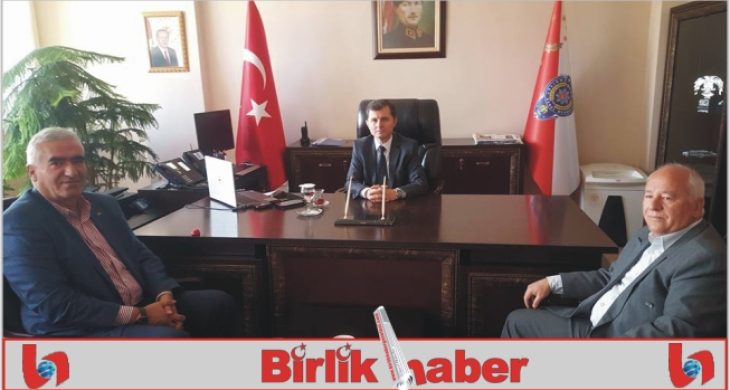 MHP Aksaray İl Başkanı ve MHP Merkez İlçe Başkanı’ndan Emniyet Müdürü’ne ziyaret