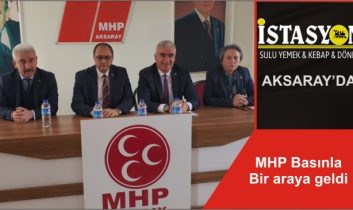 MHP Basınla Bir araya geldi