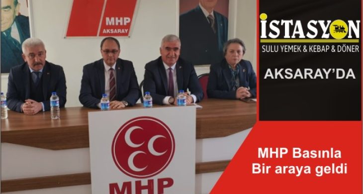 MHP Basınla Bir araya geldi