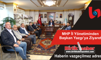 MHP İl Yönetiminden Başkan Yazgı’ya Ziyaret