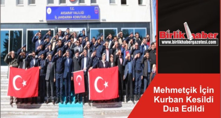 Mehmetçik İçin Kurban Kesildi Dua Edildi