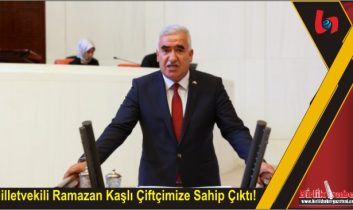 Milletvekili Ramazan Kaşlı Çiftçimize Sahip Çıktı!