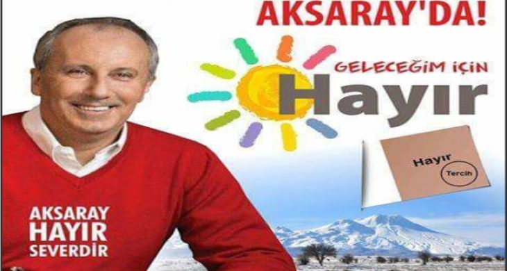 Muharrem İnce Cumartesi Günü Aksaray’a Geliyor