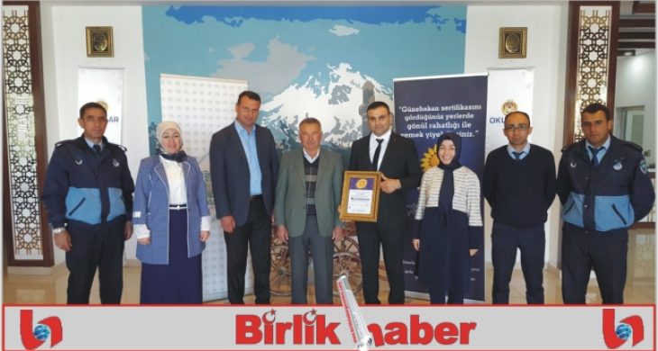 Okurlar Dinlenme Tesisi Günebakan Sertifikası Aldı