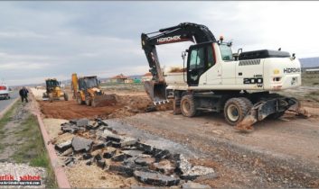 Organize Sanayi Bölgesi Yolunda Çalışmalar Devam Ediyor