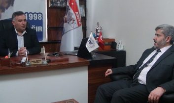 Rektör Şahin’den Başkan Kayan’a Ziyaret