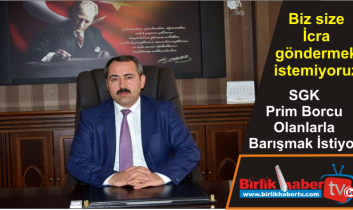 SGK Prim Borcu Olanlarla Barışmak İstiyor