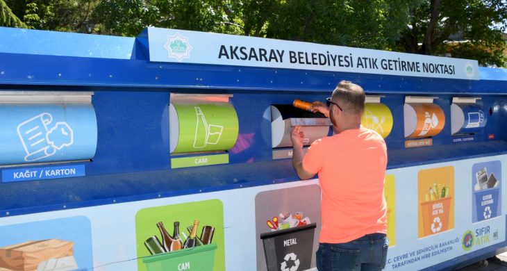 Aksaray’da Atıklar Ekonomiye Kazandırılıyor