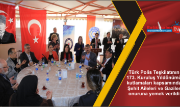 Türk Polis Teşkilatının 173. Kuruluş Yıldönümü kutlamaları