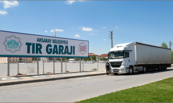 Tır Garajı Hizmet Vermeye Başladı