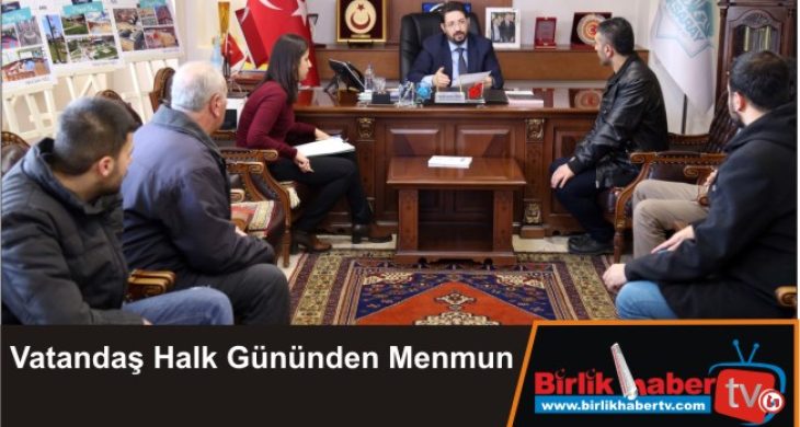 Vatandaş Halk Gününden Menmun