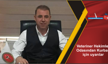 Veteriner Hekimler Odasından Kurban için uyarılar