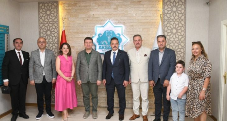 TİMBİR heyeti Aksaray’da; Belediye Başkanına ziyaret