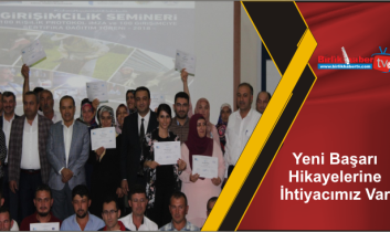 Yeni Başarı Hikayelerine İhtiyacımız Var