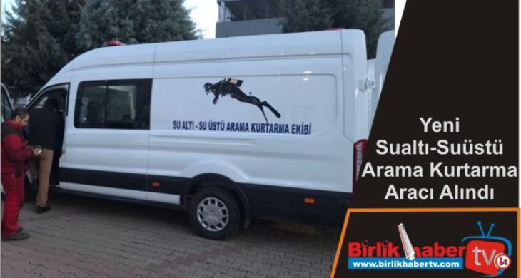 Yeni Sualtı-Suüstü Arama Kurtarma Aracı Alındı