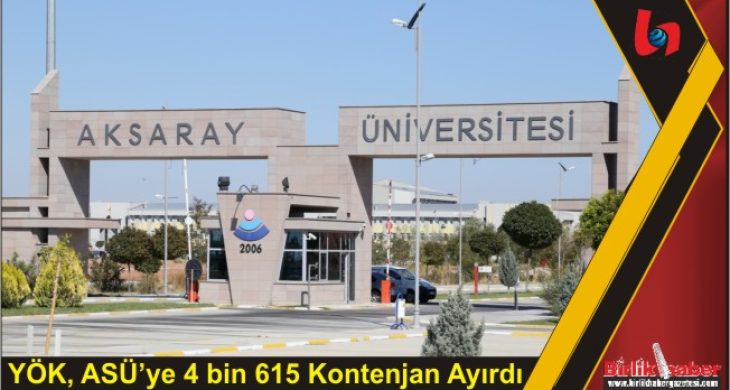 YÖK, ASÜ’ye 4 bin 615 Kontenjan Ayırdı