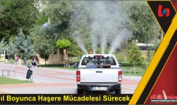 Yıl Boyunca Haşere Mücadelesi Sürecek