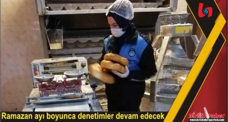 Zabıta Ekipleri Fırınlarda Denetim Yaptı