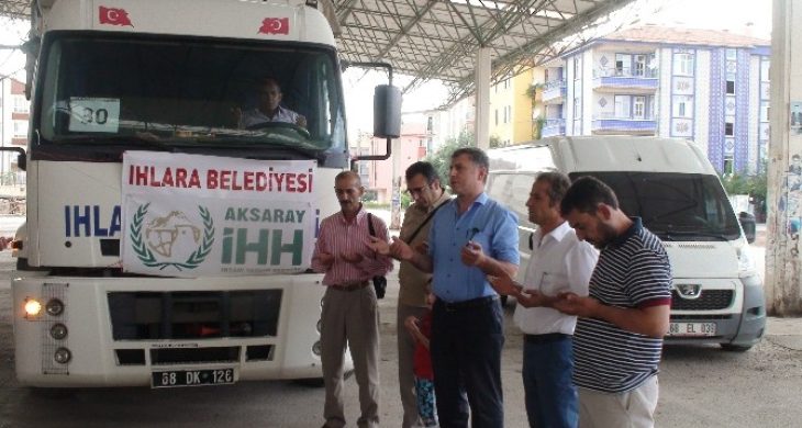 Aksaray İHH’dan Suriyelilere Yardım