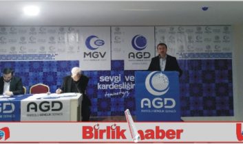 AGD Açılışı 15 Temmuz Gençlik Lokalinde Yaptı