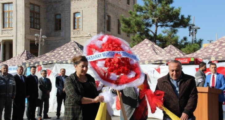 Aksaray’da Muhtarlar Günü Kutlaması