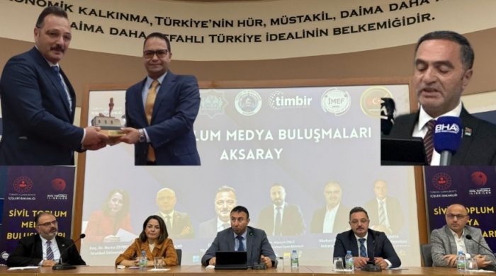 Aksaray’da Sivil Toplum Medya Buluşmaları programı düzenlendi