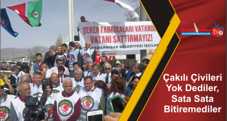 Çakılı Çivileri Yok Dediler, Sata Sata Bitiremediler