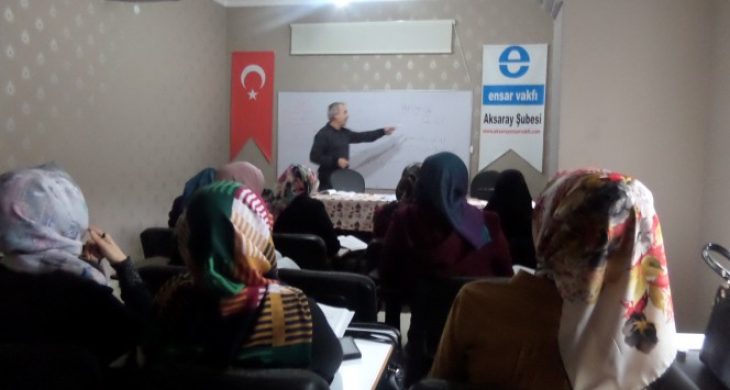 Ensar Vakfından Tefsir Semineri