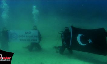 ASÜ-Dost Antalya’da Dalış Gerçekleştirdi