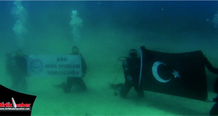 ASÜ-Dost Antalya’da Dalış Gerçekleştirdi