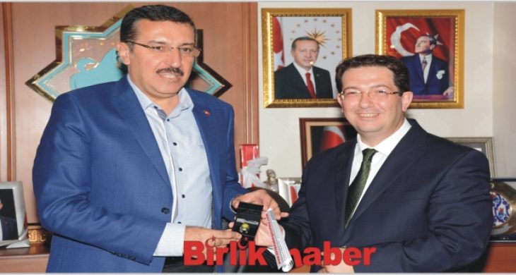 Bakan Tüfenkçi’den Başkan Yazgı’ya Ziyaret