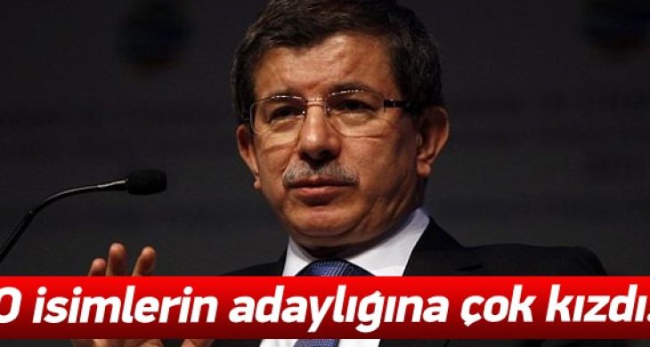 Bürokrat adaya Ahmet Davutoğlu freni