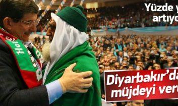 Davutoğlu, çiftçiye müjdeyi verdi