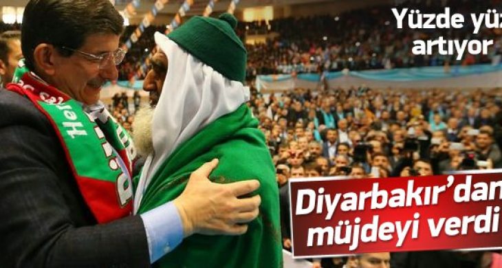 Davutoğlu, çiftçiye müjdeyi verdi