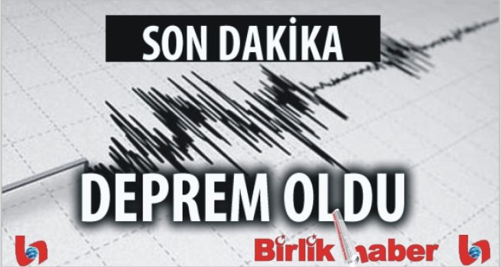 Aksaray’da Deprem