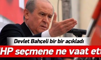 Bahçeli seçim beyannamesinde ne vaat etti?