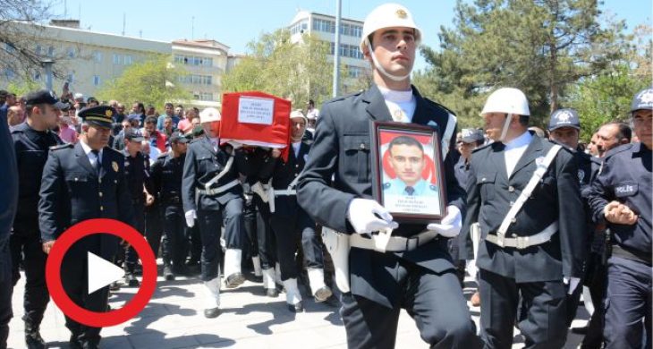 Şehit Polis Sinan Kunduracı Aksaray’da Son Yolculuğuna Uğurladı