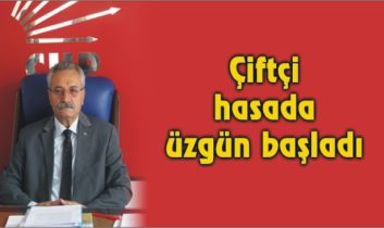 Çiftçi Hasada Üzgün Başladı