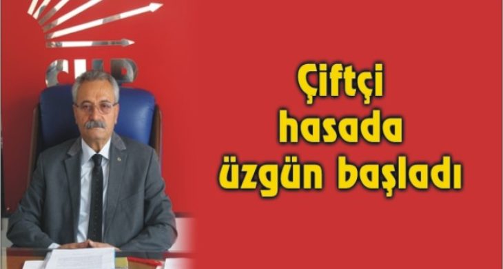 Çiftçi Hasada Üzgün Başladı