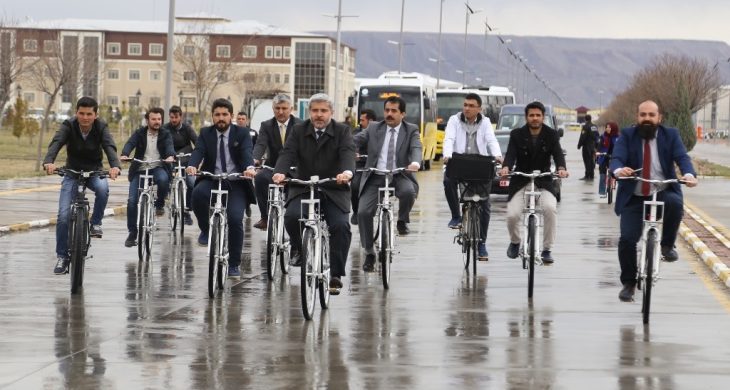 Asü’de Bisiklet İstasyonu Açıldı