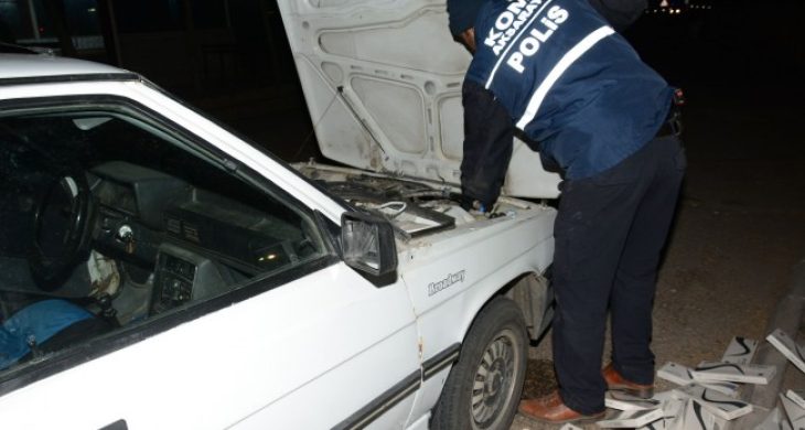 Otomobilin Her Yerinden Kaçak Sigara Çıktı