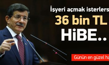 Kendi işini kuran engelliye 36 bin TL hibe!