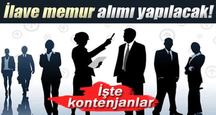 2015’te ilave memur alımı yapılacak