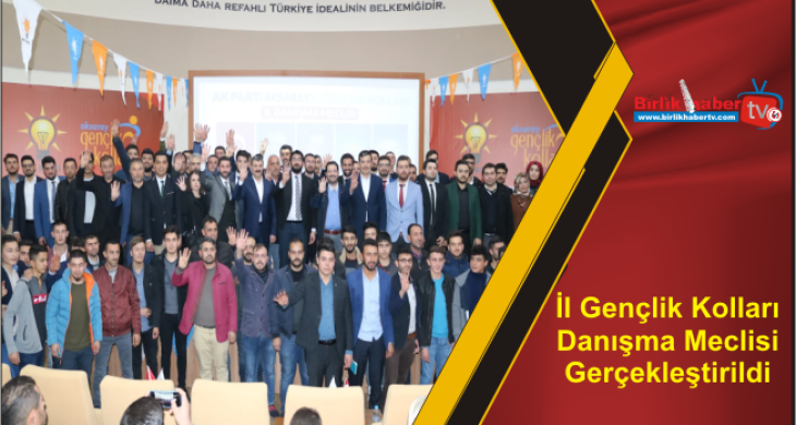 İl Gençlik Kolları Danışma Meclisi Gerçekleştirildi